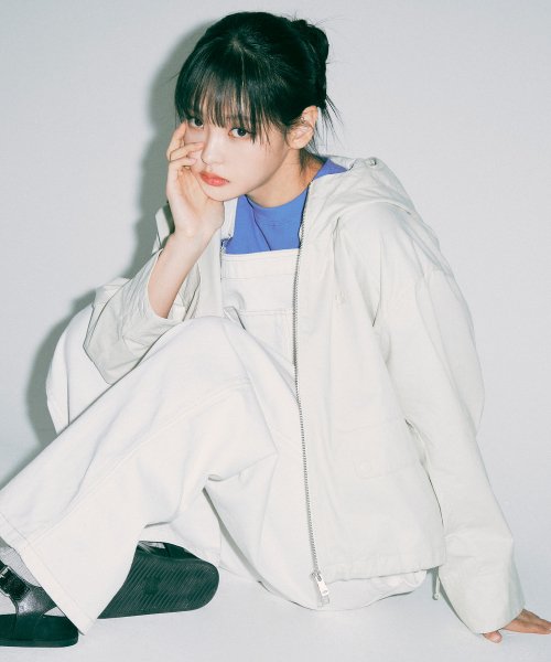 CODEGRY (レディース) コットンパーカージップアップ_3色 8,457円