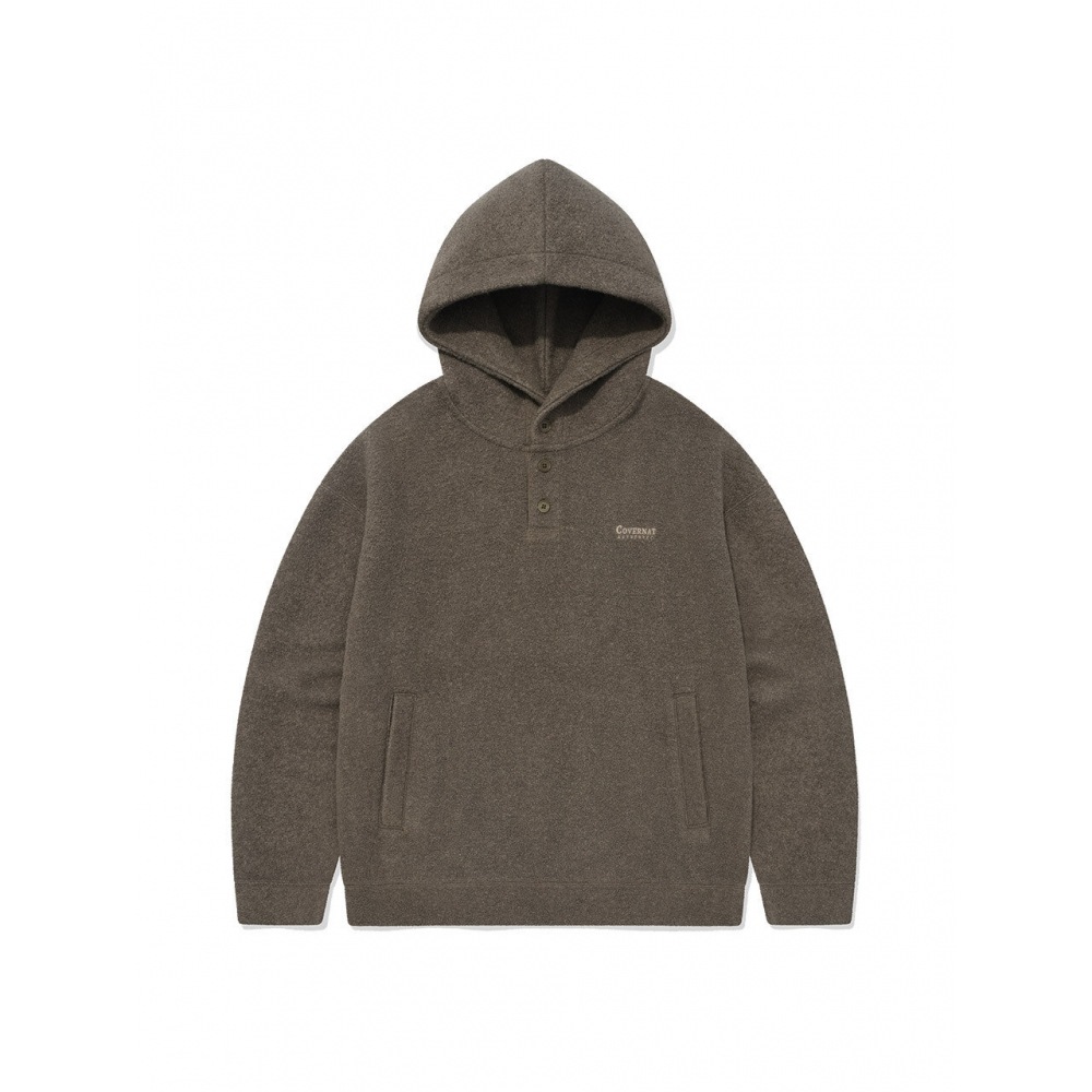 カバーナット 24FW ブックルジャージーパーカーオリーブ