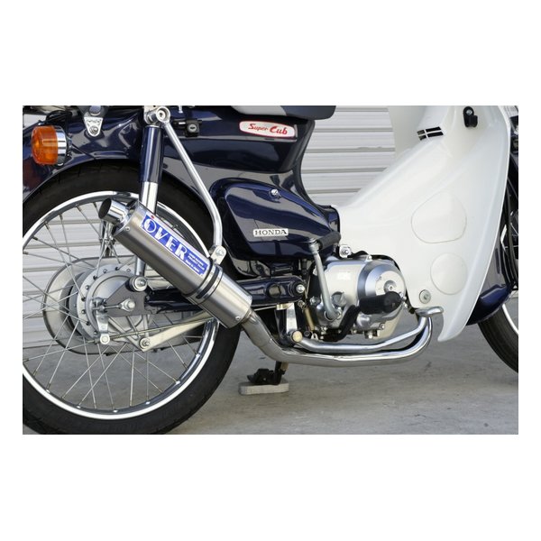 ステンチタンマフラー フルエキゾースト/Cub90 13-122-02