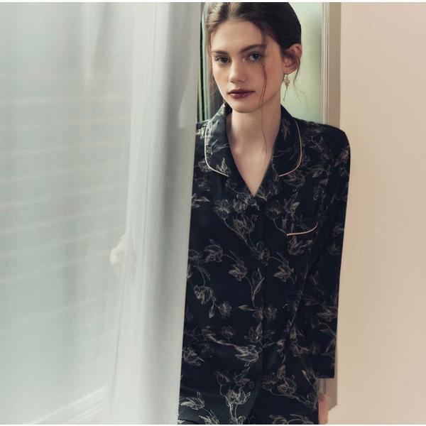 オロファ フラワー パターン 女性 パジャマOPA5955W OPA5955WTSG