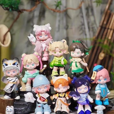 可愛い女の子のグッズ Qoo10] Dora かわいい女の子の人形のブライン : おもちゃ・知育