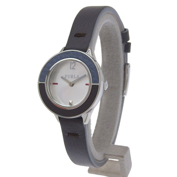 フルラ 腕時計 レディース SS×レザー ブラウン R4251109520 FURLA