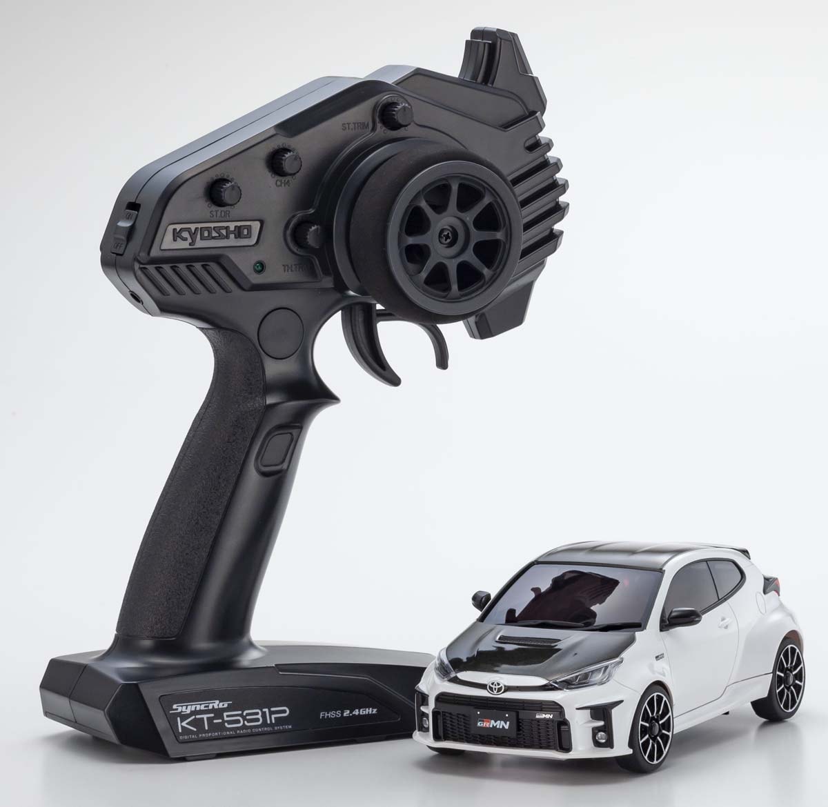 京商 ミニッツAWD MA-020 レディセット トヨタ GRMN ヤリス ラリーパッケージ ホワイト【32648PW】 ラジコン 32648PW トヨタ GRMN ヤリス ラリーPKG ホワイト