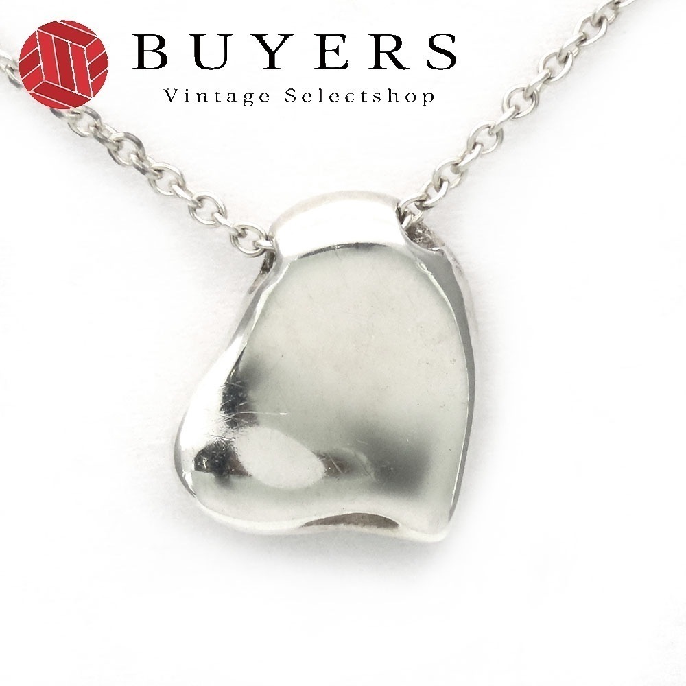 中古 ネックレス フルハート シルバー925 約2.9g シルバー アクセサリー かわいい レディース 女性