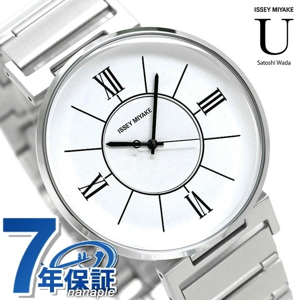 イッセイミヤケ U ユー 和田智 日本製 メンズ 腕時計 NYAL003 ISSEY MIYAKE