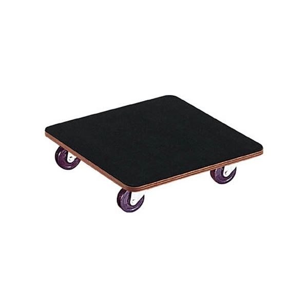 合板平台車 プティカルゴ 450x450mm ゴム張り ゴム車 PCG-4545G 1台 組立品