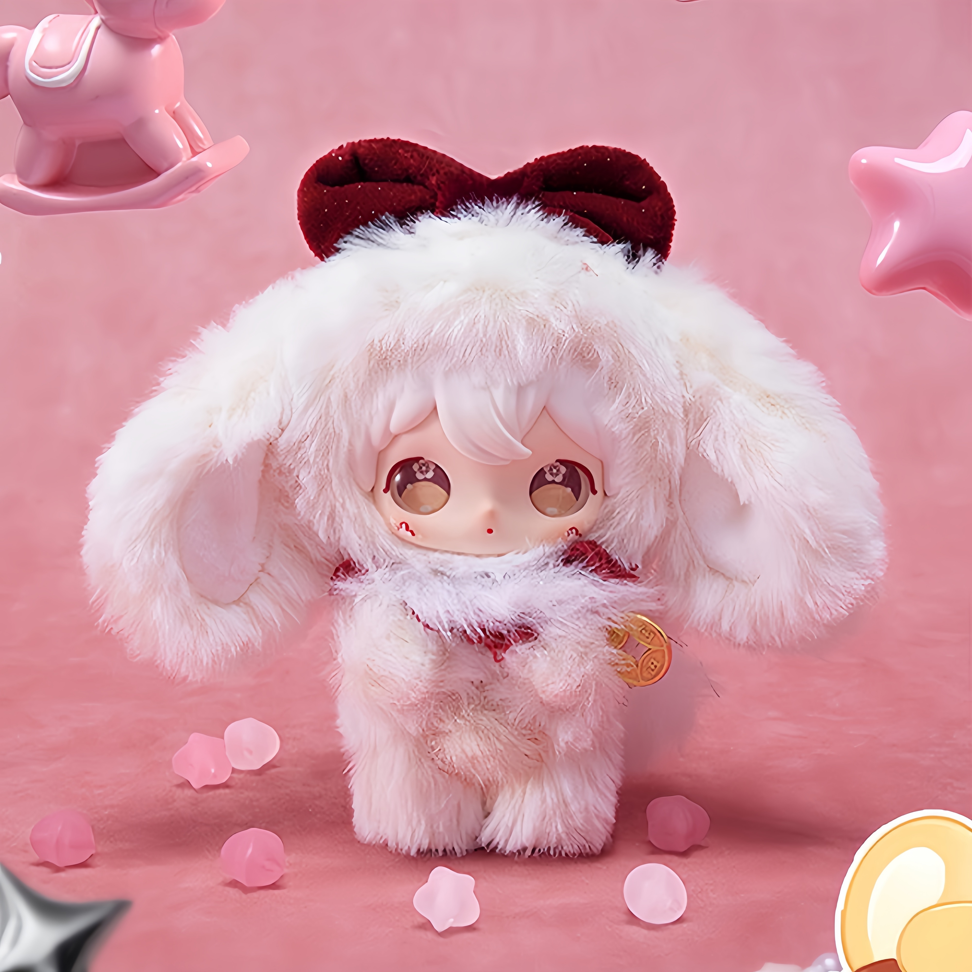 ShyShy-ピカピカうさぎちゃん-馬年春節シリーズ-新春光り