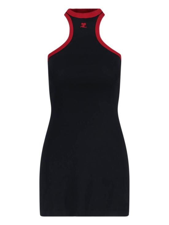 COURREGES Women Dresses 125JRO577JS0203B087 Black