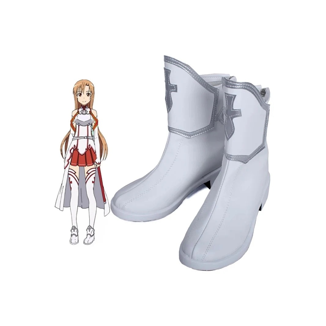 ソードアートオンラインアスナアニメーションシューズ小道具靴