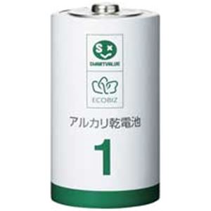 ジョインテックス アルカリ乾電池III 単1x100本 N211J-10P-10