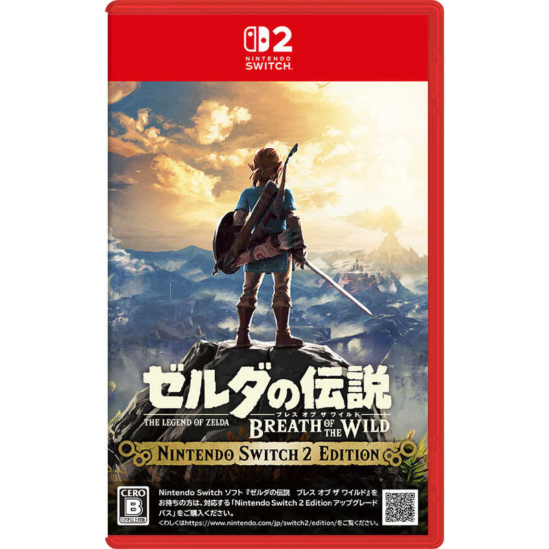 任天堂　Nintendo　Switch2ゲームソフト ゼルダの伝説 ブレス オブ ザ ワイルド Nintendo Switch 2 Edition　NXS-P-AAAAH 6,098円