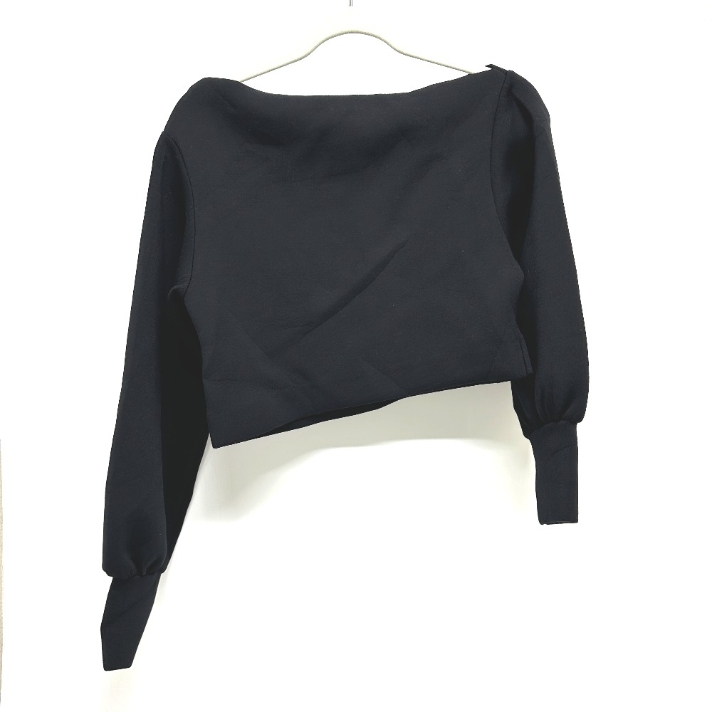 THE TOE ザ トゥー トレーナー TT24510022 THE TOE アパレル レーヨン ブラック