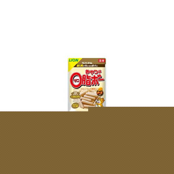 【1ケース】【お取り寄せ対象品】おやつは0脂ボー チーズ入り 80g[ライオン商事 ワンツースリム] *48個