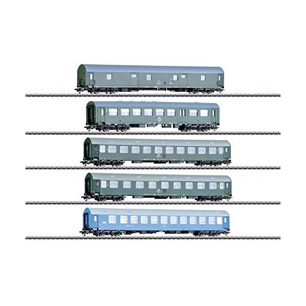 Marklin 42982 DR/DDR Passenger Car Kit Spur H0 並行輸入品