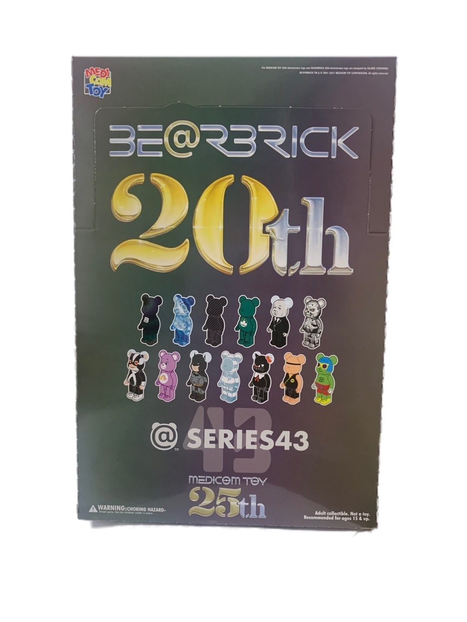 2022公式店舗 be@rbrick series43 ベアブリック1BOX(24入り) その他 2022公式店舗 be@rbrick series43 ベアブリック1BOX(24入り) その他