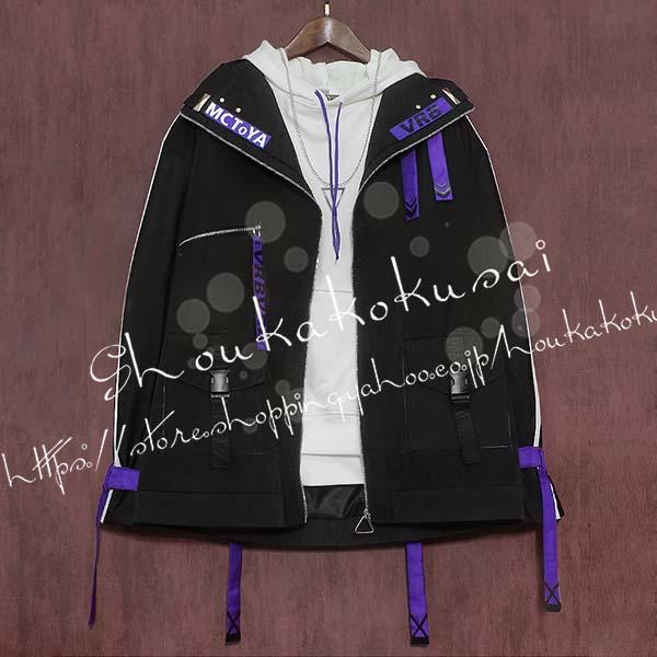 バーチャルライバー風 VTuber 彩虹社 剣持刀也 コスプレ衣装 ウィッグ cos靴 コスチューム 演出服 cosplay 変装 仮装-473
