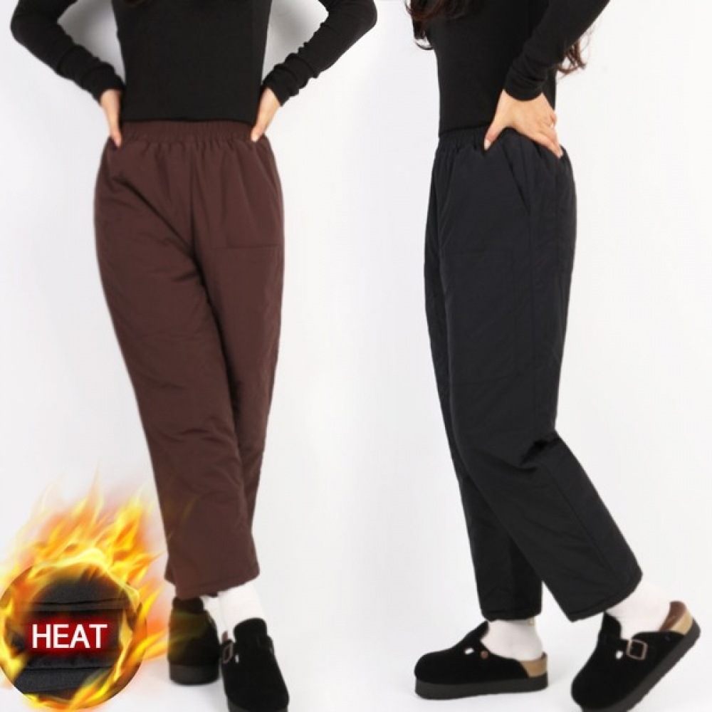 (スーパーマンアウトドア) D 女性用パッド入り 9パートパンツ女性用ウエストバンド暖かいパッド入りポケットデイリーパンツパンツ 5,932円