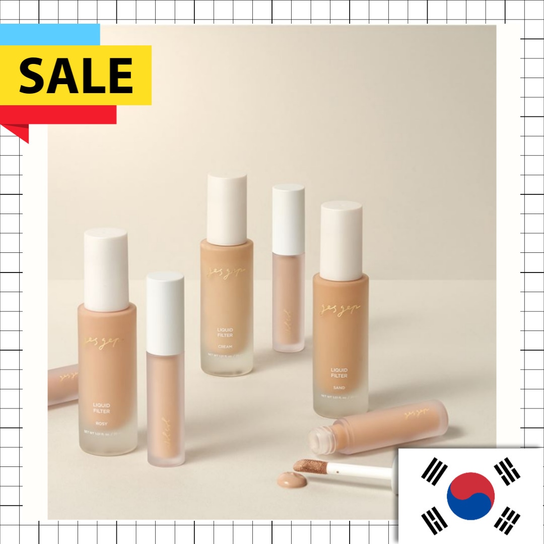 Qoo10] gesgepリキッドフィルターファンデー : ベースメイク