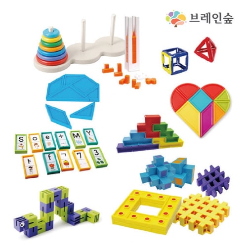 ブレインフォレストブレインフォレストPT数学教区フルセット15種幼稚園児童家学院教習教区団体創造力