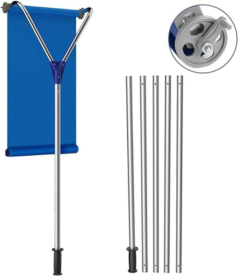 大人気 上品 スノーレーキ 屋根 雪下ろし棒 最長で6.5m 調節可能 雪下ろし道具 アルミ製 組み立て式 除雪道具 雪かき用 積雪 安全 簡単 7,463円