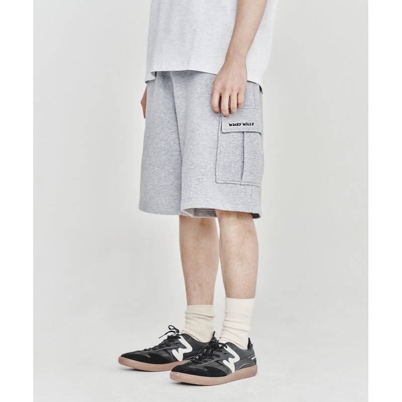 ワッキー・ウィリー WACKY WILLY カーゴスウェットショートパンツ グレー WA2502SO02GR 415625