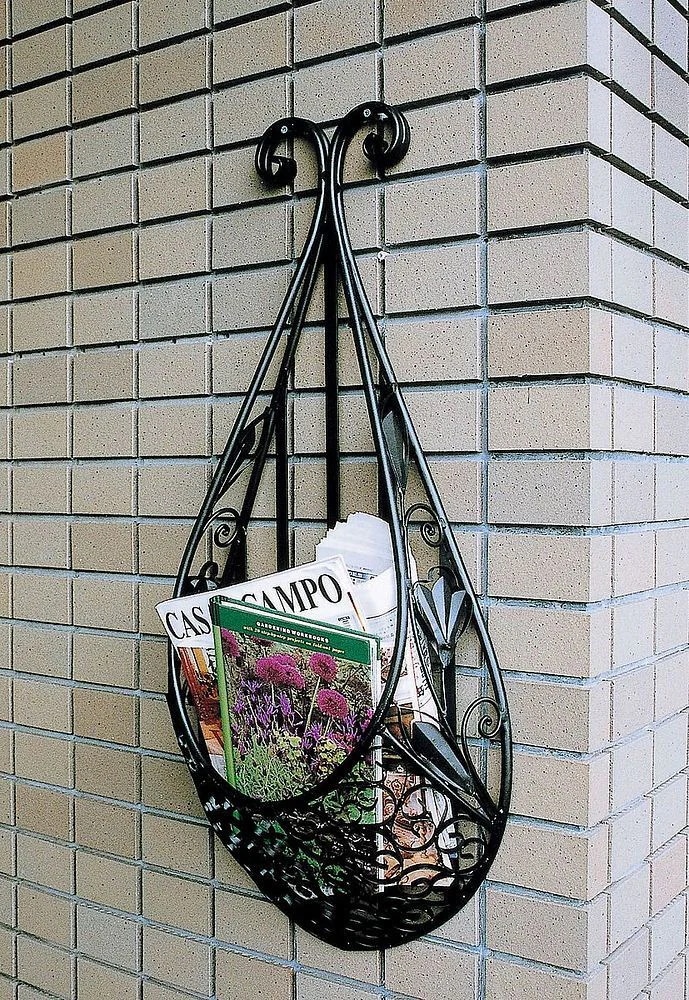 ジャービス商事　ウォールバスケット2型　32304N　ガーデンラック