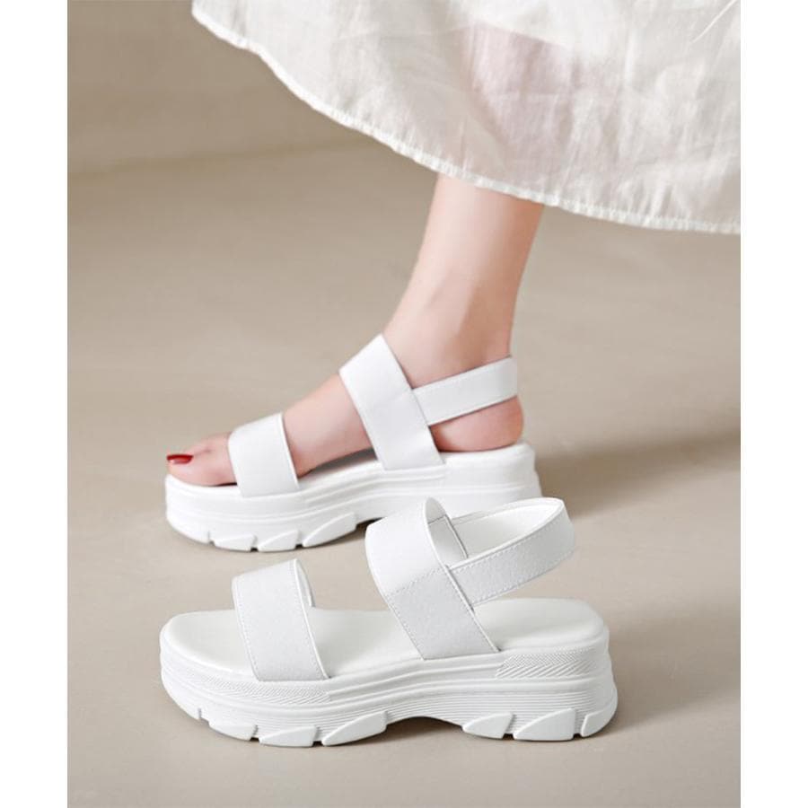 スポーツサンダル レディース厚底サンダル