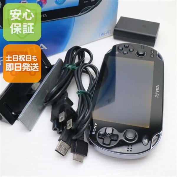 美品 PCH-1000 PS VITA ブラック game SONY PlayStation Wi-Fi 21 11,026円