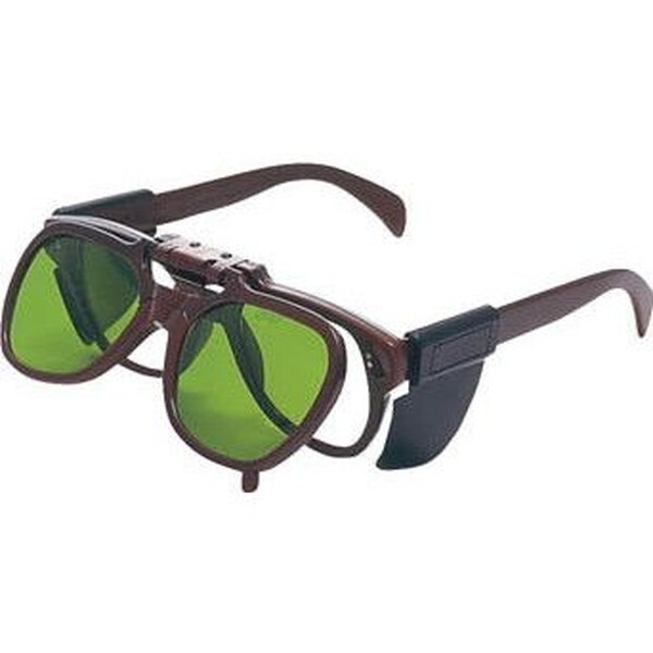 TDSG-P3 複式上下自在型遮光メガネ (ポリカレンズ#3) メーカー直送