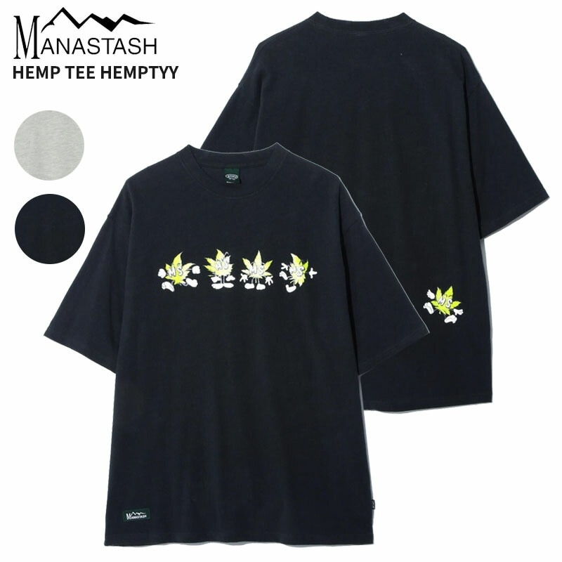 マナスタッシュ 半袖Tシャツ ヘンプTシャツ ヘンピー ショートスリーブTシャツ Tシャツ カットソー トップス 792-4134001 6,083円
