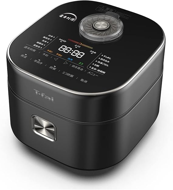 炊飯器 5.5合 遠赤外線 高火力IH お米の芯まで一気に直火炊き 粒立ち 球状釜「ザ・ライス」 ブラック RK8808JP