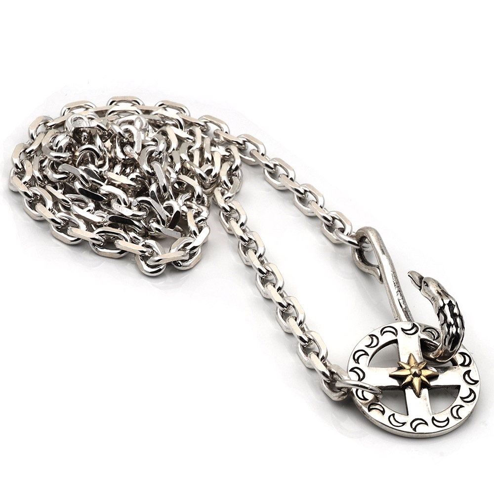 925 フェザーネックレスチェーン [cs014-w4]