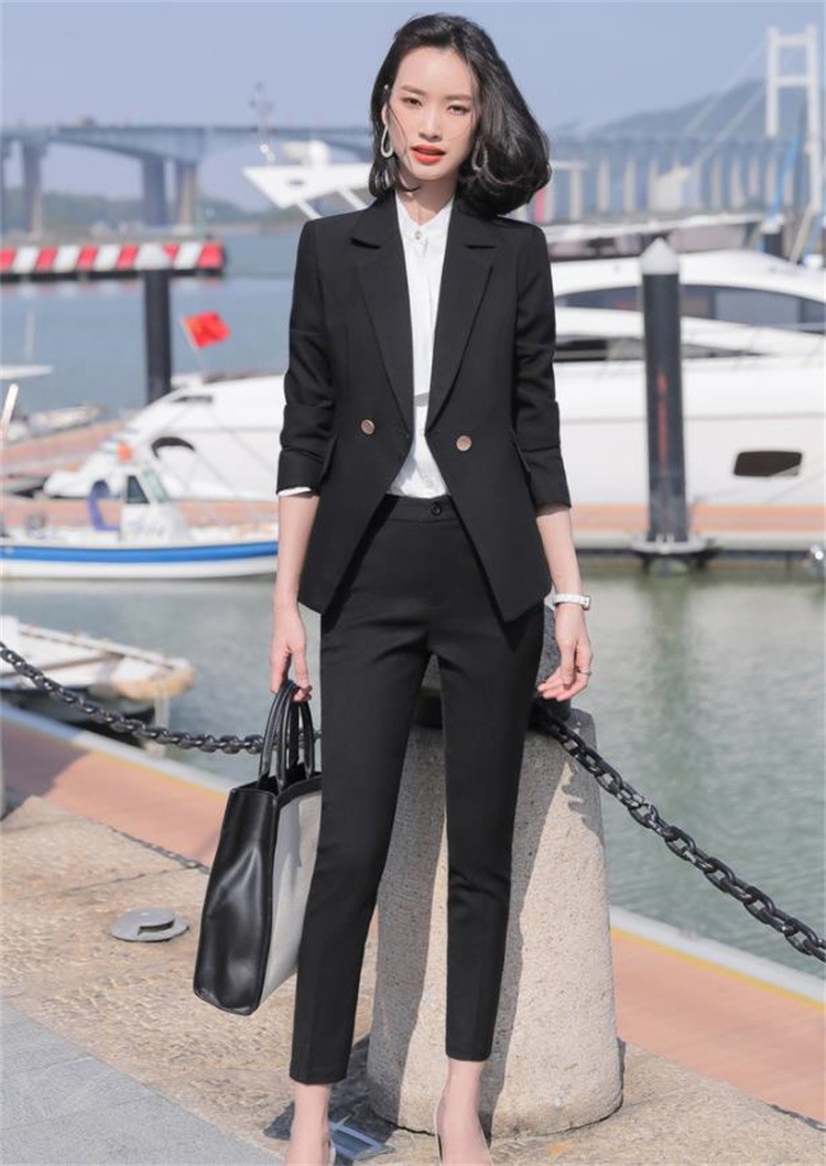 韓国ファッションプロウェア ビジネスホール ツーリング 気質 作業服 セット スーツ