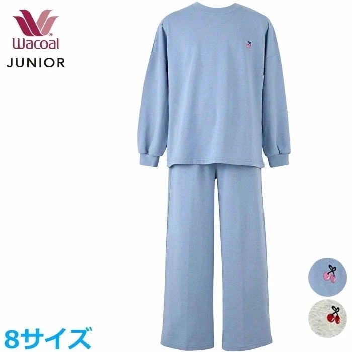 Wacoal 女児パジャマ (8サイズ) ジュニア向け 上下セット 女の子 ガールズ ワコールジュニア パジャマ CTR736 【F】