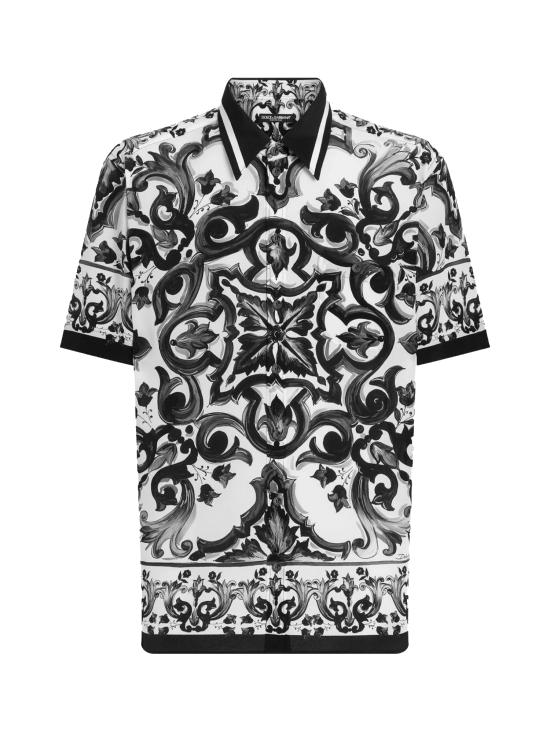 DOLCE & GABBANA Men Shirts G5LG9T HI1Y6IZ3TN Black