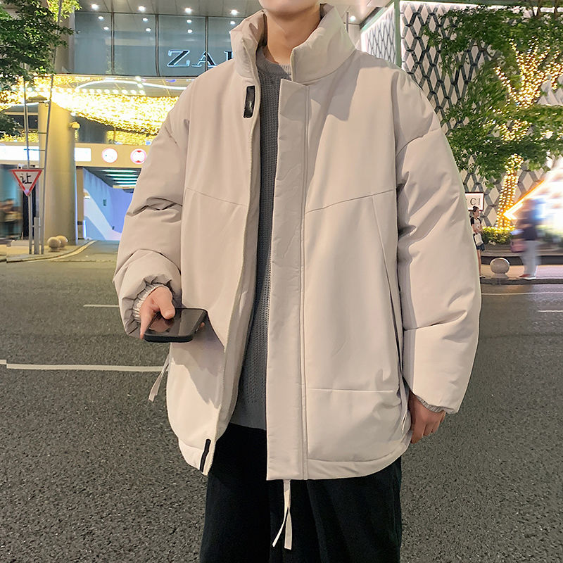 男性用スタンドカラーコットンジャケット2025ルーズベルベット厚手の綿服暖かいコットンジャケット 8,227円