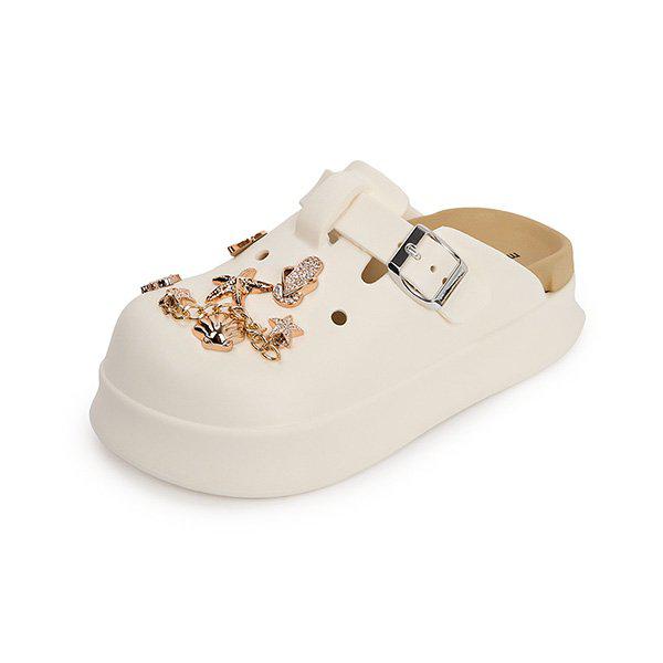 M. ドルチェ チャンキー クログ ミュール アイボリー 516523910ZQ_P390804367