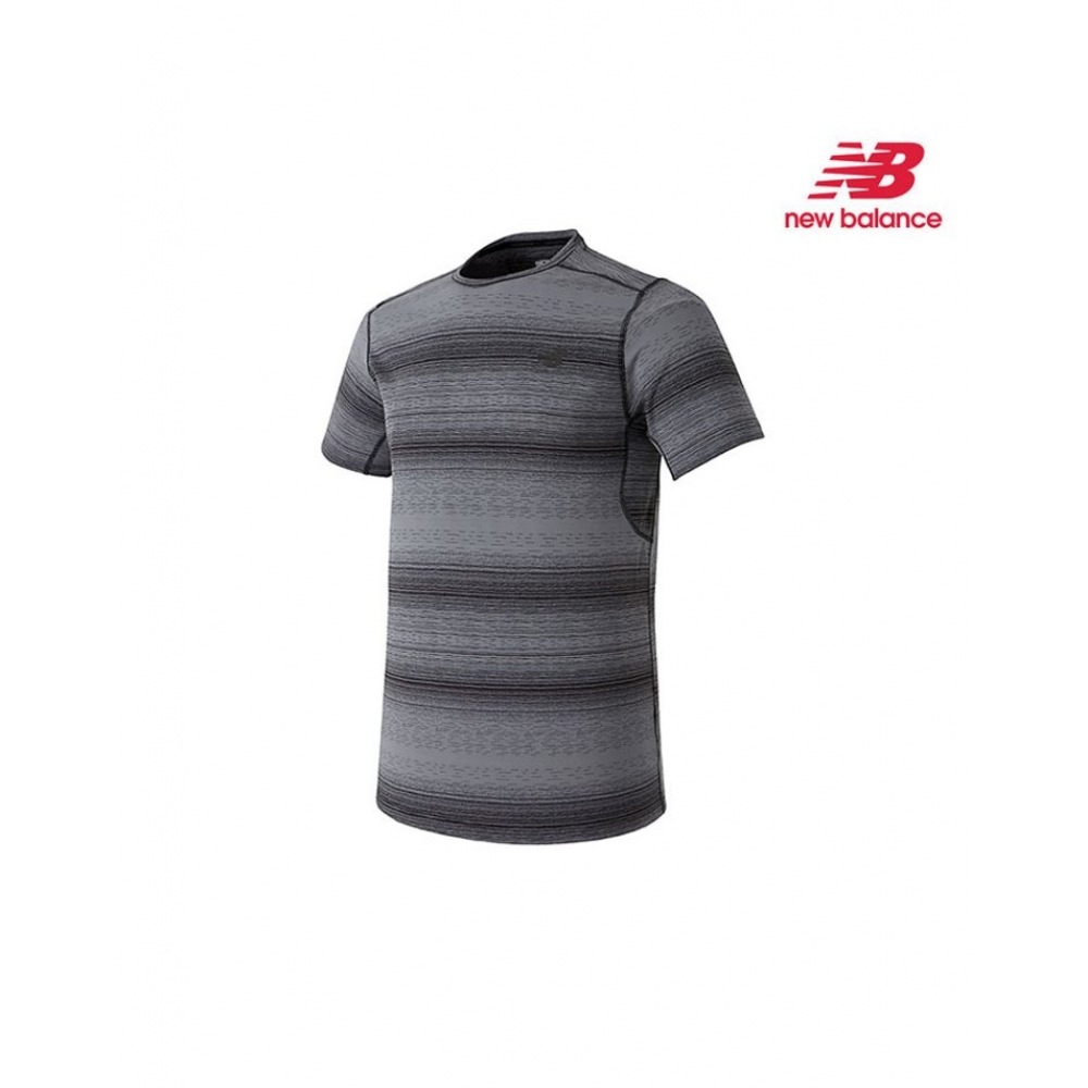 ニューバランスユニバーサルファンクショナルクールショートスリーブ T シャツグレー NBNE726241-15