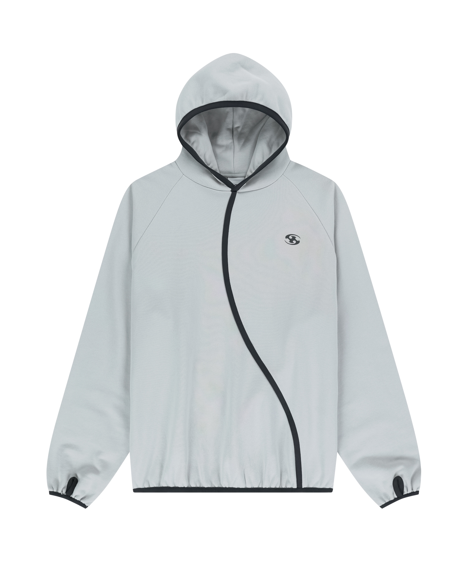 【SANSANGEAR】 24FW TAPED HOODIE : LIGHT GREY 11,671円