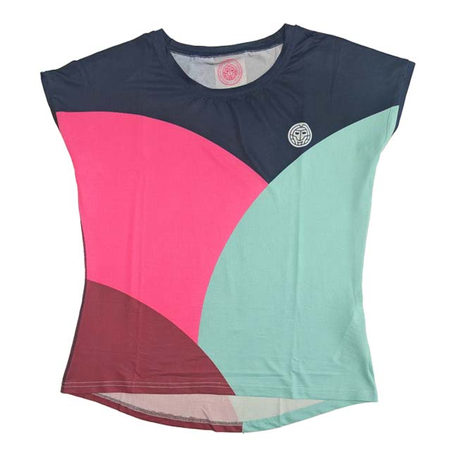 BIDI BADU(ビディバドゥ) 2025 FW レディース Bubble バブル キャップスリーブ ゲームシャツ W1620037-DBLPKAQ 【海外サイズ】