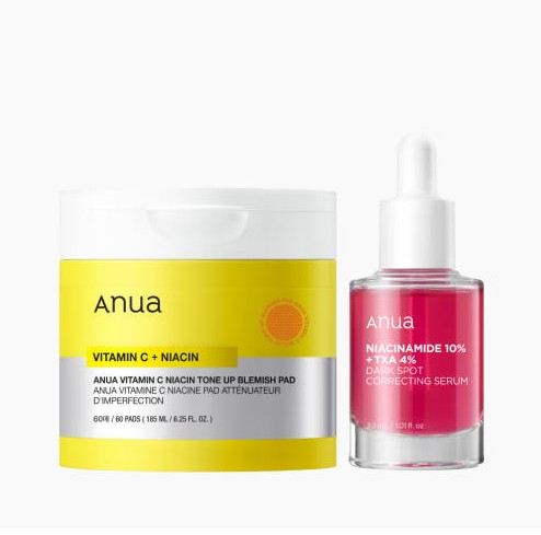 ダークスポットセラム (ナイアシンアミド10%, トラネキサム酸 4%) 30ml+ビタミンC ナイアシン トーンアップ 歯磨き粉パッド 60枚