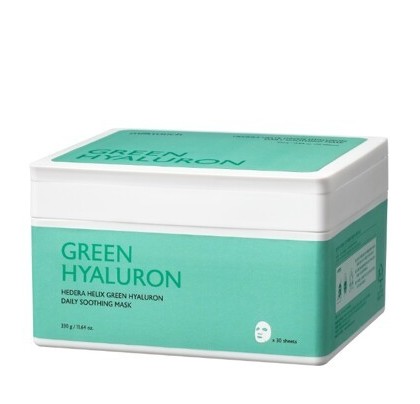 西洋松岳 グリーン ヒアルロン デイリー スージング マスク 30枚