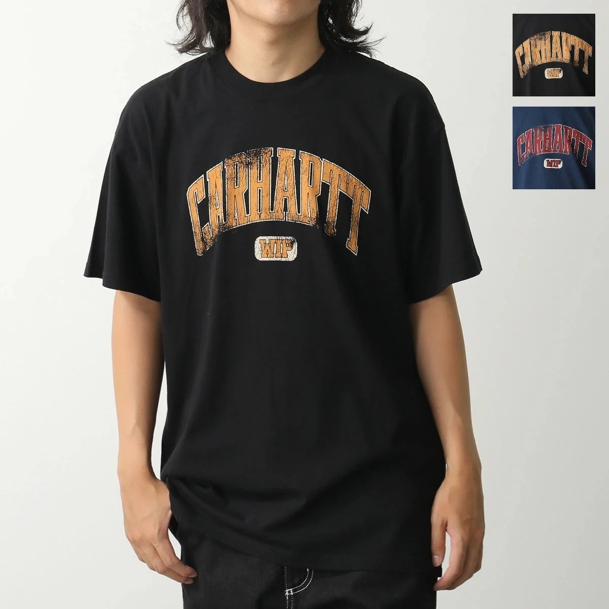 Carhartt WIP カーハート Tシャツ S/S Lecture T-Shirt レクチャー I034766 メンズ 半袖 カットソー ロゴT クルーネック コットン カラー2色