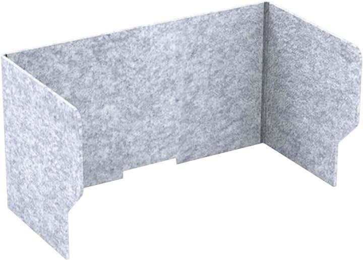 卓上 パーテーション 防音 仕切り 簡易 防音パネル 吸音パネル 防音室 衝立 折り畳み式 80cm(グレー, 80cm)