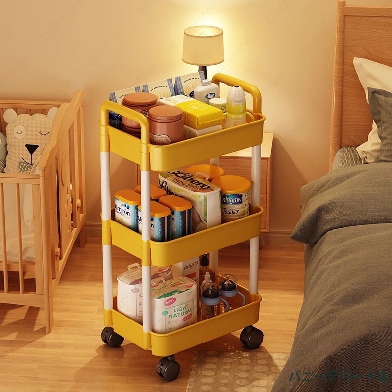 【20点セット】急速出荷キッチンワゴン キャスター付き 5段 4色おしゃれ スリム 収納棚 収納ワゴン 収納ラック 組立簡単 収納カート 調味料 食品 小物 台所 洗面所 冷蔵庫横 隙間収納 新生活 40,518円