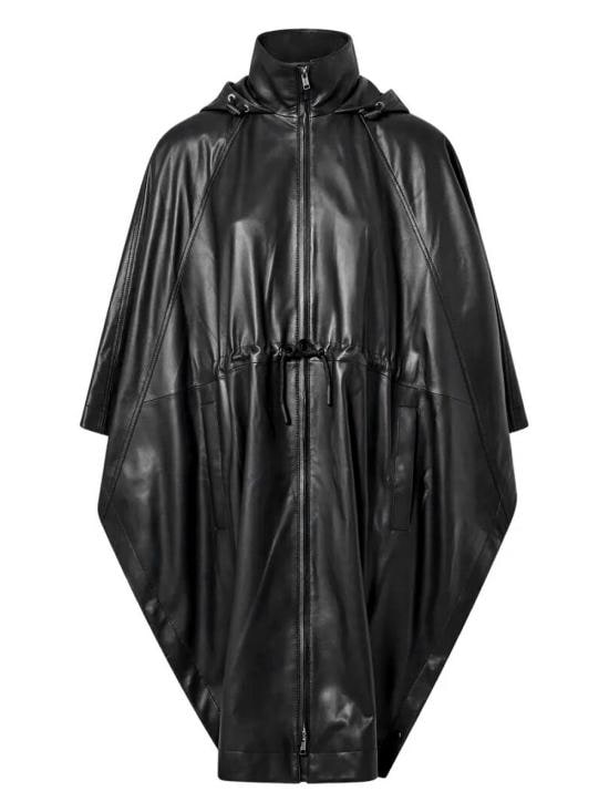 YVES SALOMON Women Capes 26EFC03104L05W C99 NOIR