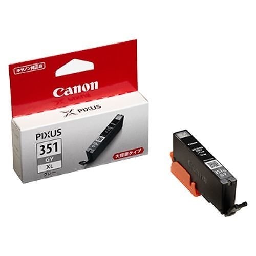 （まとめ買い）インクタンク グレー （大容量タイプ） BCI-351XLGY ﾀﾞｲﾖｳﾘｮｳ 00016389 [x3]