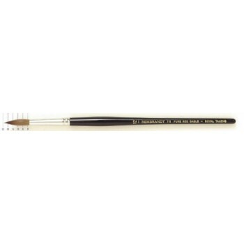 REMBRANDT　レンブラント水彩画筆110　ピュアレッドセーブル/ラウンド　T909-110-12（12号）　494927