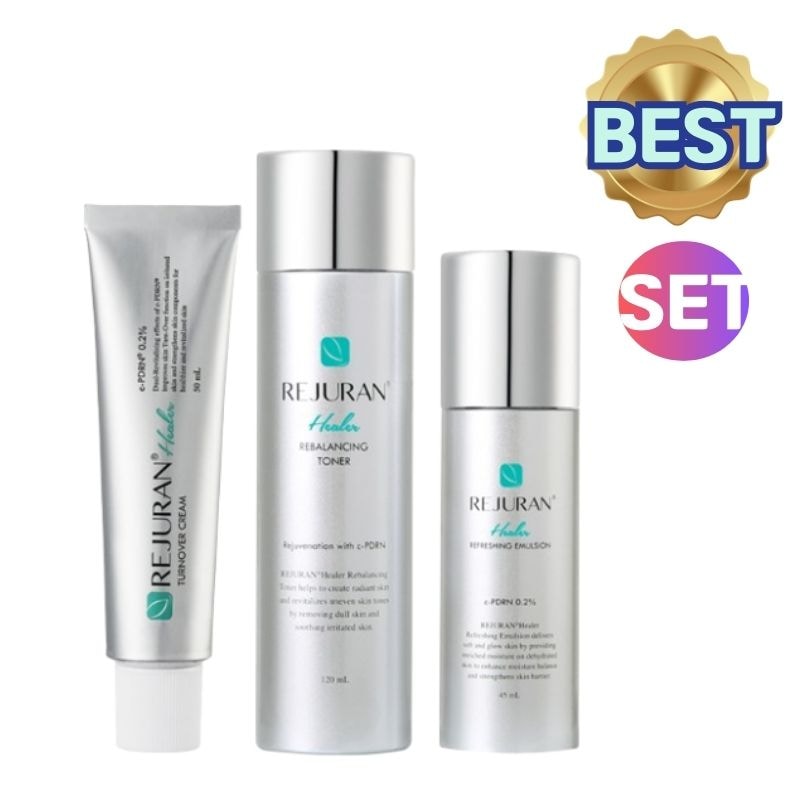 [set]リバランシング トナー 120mL +リフレッシング エマルジョン 45mL +ターンオーバー クリーム 50mL