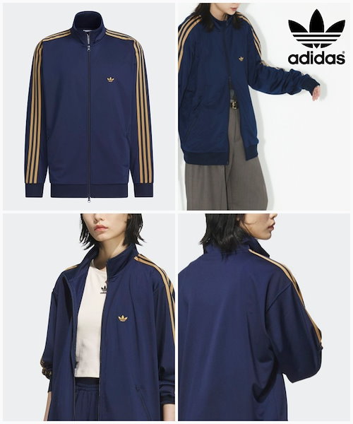 Qoo10 adidas ワッフル トラック ジャケット ミドル